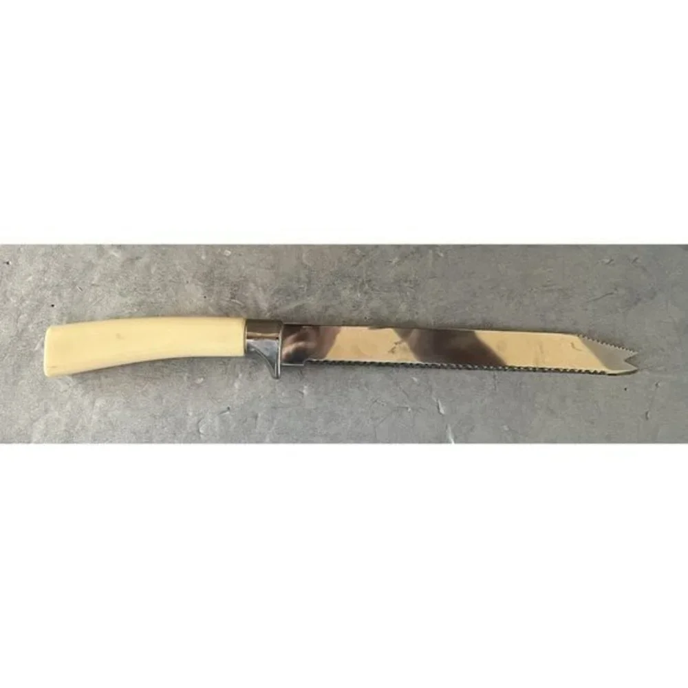 Vtg Ever Sharp Frozen Food Knife In Original Box Magic-Edge‎ Sheffield England